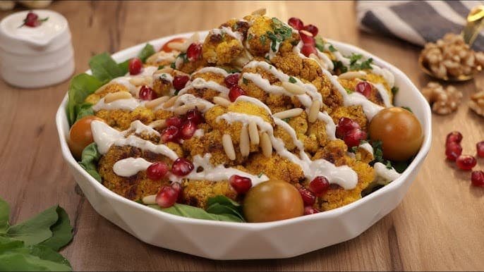 سلطة الزهرة بالخضار
